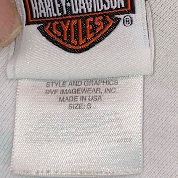 Ladies size small Harley Davidson Scott Jacobs Limited Edition tee - Picture 6 of 7